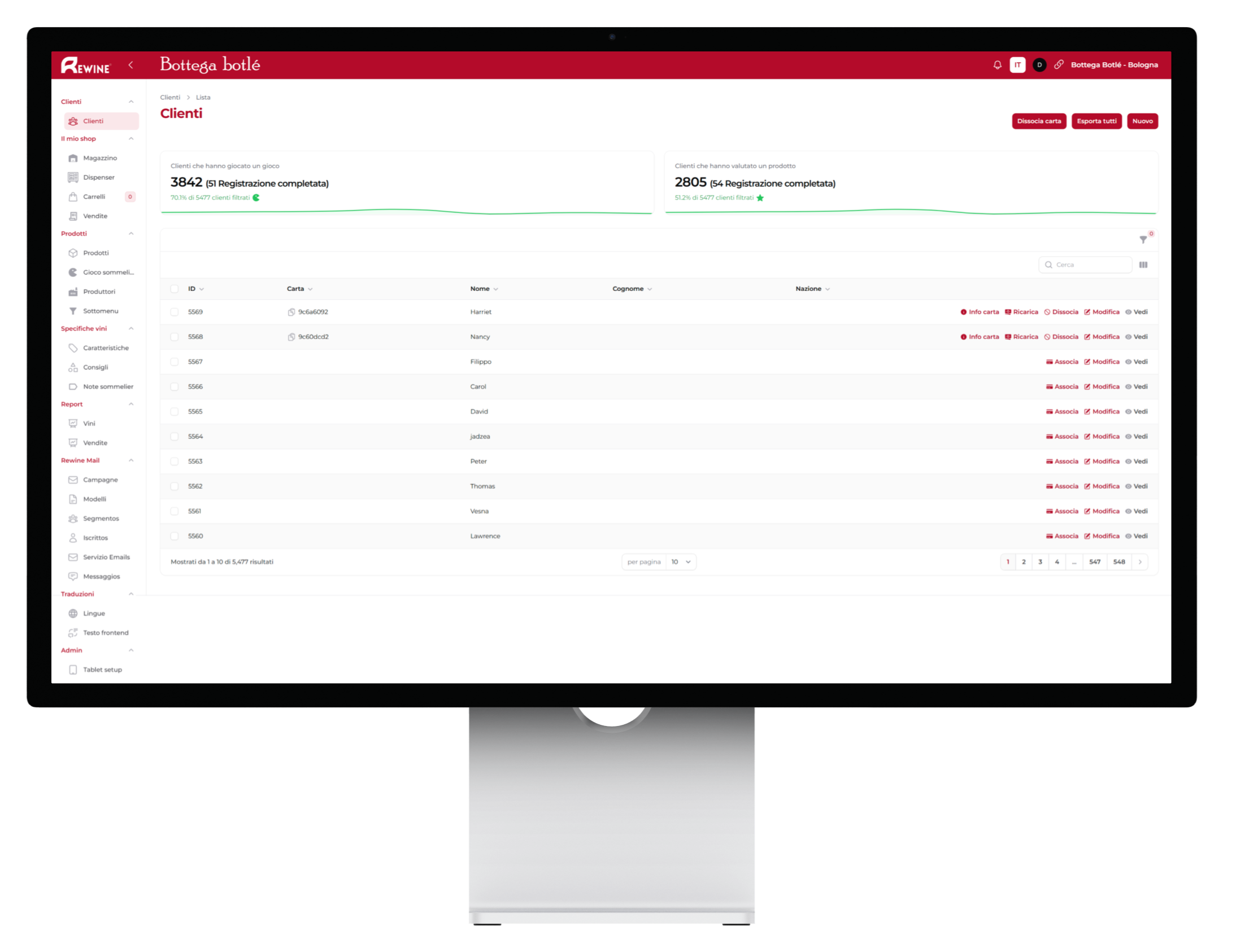 Tecnologia Rewine® | desktop Tecnologia Rewine® | desktop